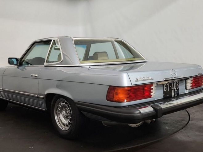 Mercedes 380 SL Bleu de 1981