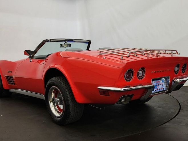 Chevrolet Corvette C3 cabriolet Rouge de 1971