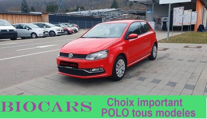 Volkswagen Polo 1.0 Comfortline Rouge Laqu de 2014