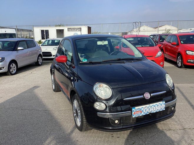 Cliquer pour voir la photo suivante Fiat 500 1.2 Lounge Noir Métallisé de 2012