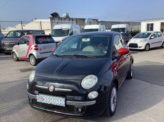 Fiat 500 1.2 Lounge Noir Mtallis de 2012