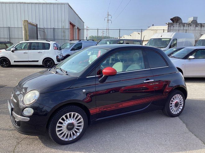 Fiat 500 1.2 Lounge Noir Mtallis de 2012