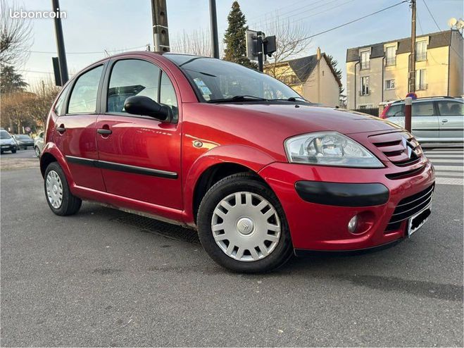 Citroen C3 1.4L HDI 70CV Rouge de 2008