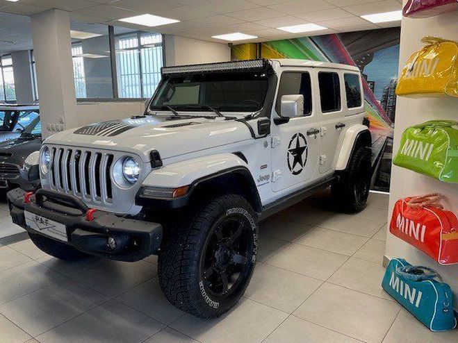 Jeep Wrangler UNLIMITED 2.0 T 380CH 4XE OVERLAND COMMA Blanc de 2022