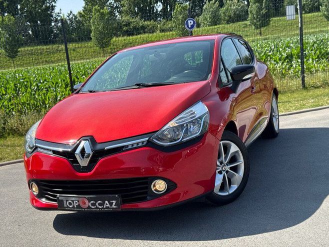 Renault Clio IV 0.9 TCE 90CH ENERGY LIMITED 73.000KM  ROUGE de 2016