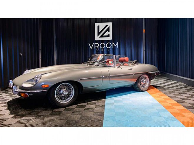 Jaguar E-Type E CABRIOLET SERIE 2 - 4,2L - 265CV GRIS de 1969