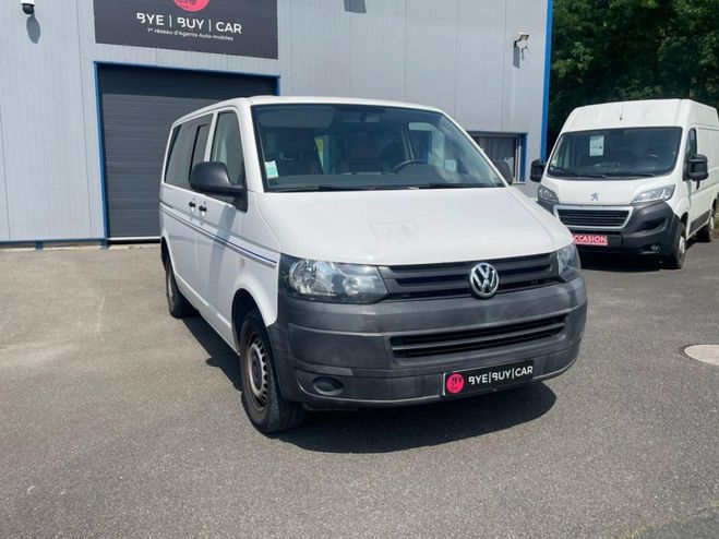 Volkswagen Transporter COMBI CARAVELLE Court 2.0 16V TDI BlueMo BLANC de 2014