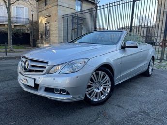  Voir détails -Mercedes Classe E CABRIOLET 350 CGI EXECUTIVE BE BA à Cannes (06)