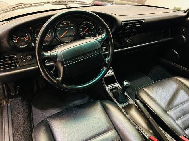 Porsche 911 Turbo 964 3.3 320cv Noir de 1991