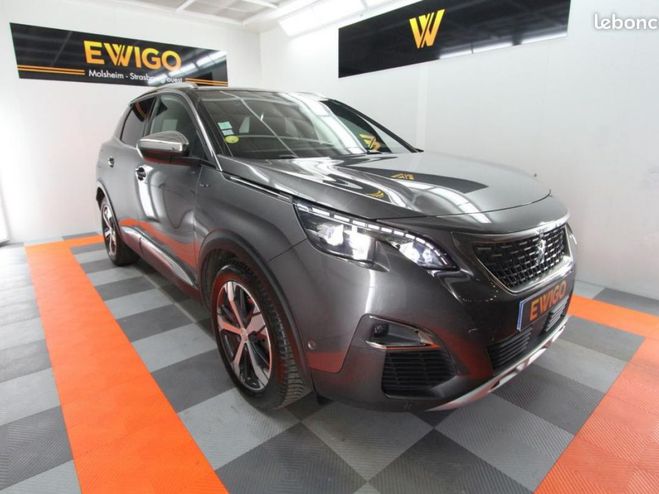 Peugeot 3008 GENERATION-II 2.0 BLUEHDI 180 GT EAT BVA Gris de 2017