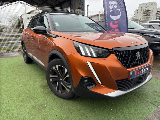 Peugeot 2008 GENERATION-II 1.5 BLUEHDI 130 GT LINE EA ORANGE CLAIR de 2020