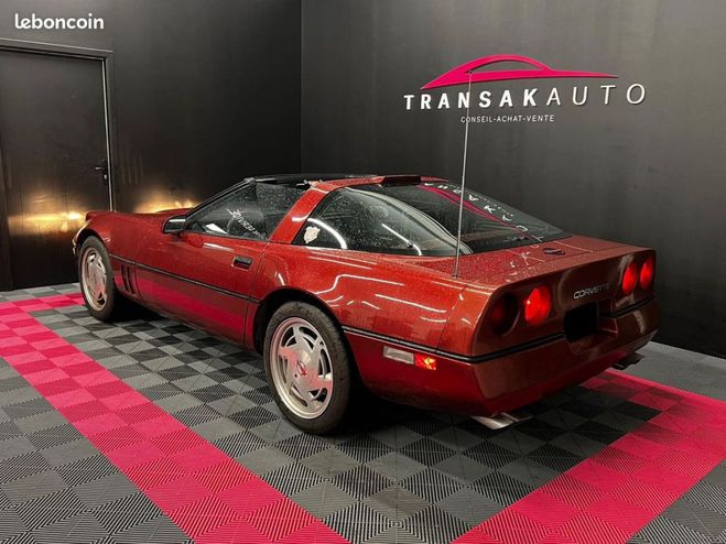 Chevrolet Corvette C4 V8 5.7L 350ci L98 Rouge de 1988
