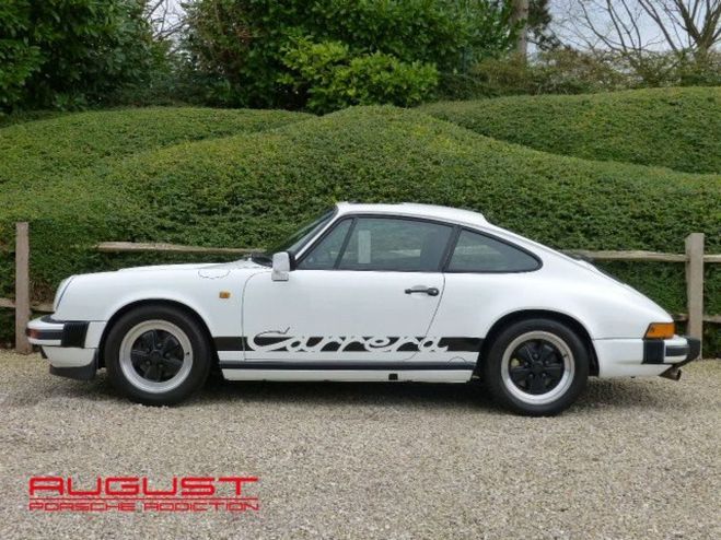 Porsche 911 Carrera 3.2 1987 Blanc Grand Prix de 1987