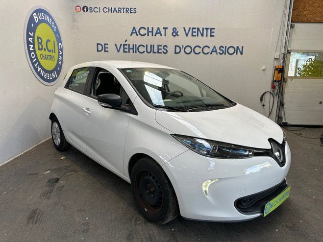 Renault Zoe LIFE CHARGE NORMALE R90 LOCATION DE BATT Blanc de 2019