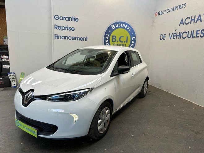 Renault Zoe LIFE CHARGE NORMALE R90 LOCATION DE BATT Blanc de 2019