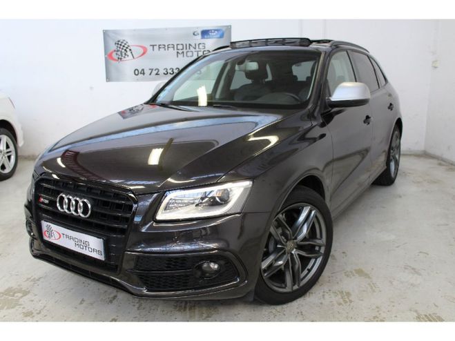 Audi SQ5 V6 3.0 BiTDI 313 Quattro Tiptronic 8 Gris Fonc de 2014