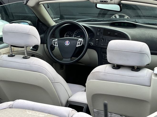 Saab 9 3 Cabriolet noir de 2005