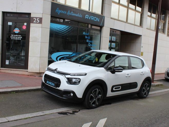 Citroen C3 III (2) 1.5 BLUEHDI 100 S&S FEEL PACK Blanc Verni de 2020