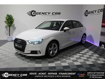  Voir détails -Audi A3 Sportback 1.0 TFSI -115 - BV S-Tronic 7  à Saint-Jory (31)