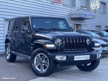  Voir détails -Jeep Wrangler 2.2 Multijet 200ch Sahara Command-Track  à Fontaine (38)