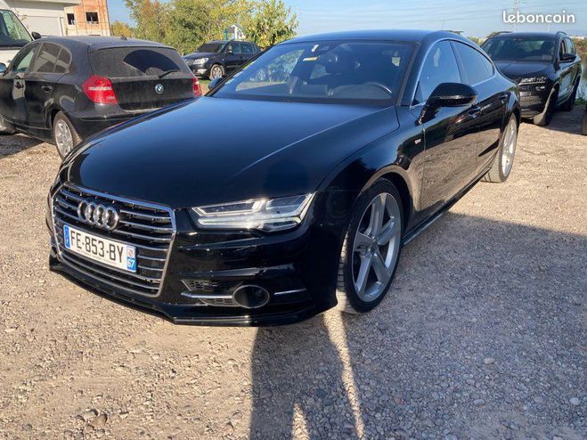 Audi A7 Sportback 3.0L TDI 272cv QUATTRO S LINE Noir de 2015