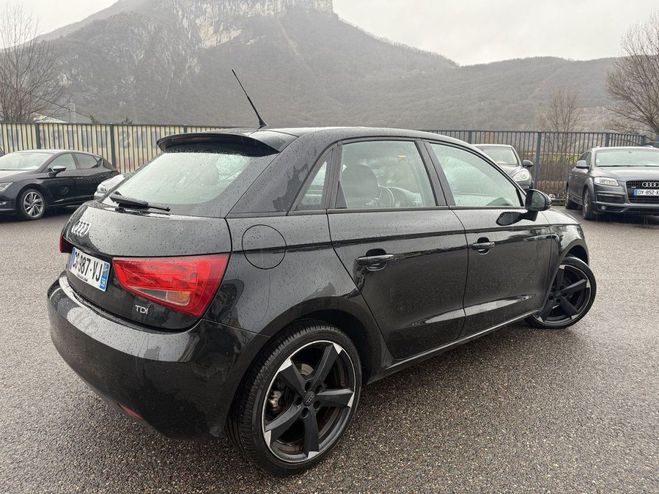 Audi A1 Sportback 1.6 TDI 90CH FAP S LINE 5 PLAC Noir de 2012