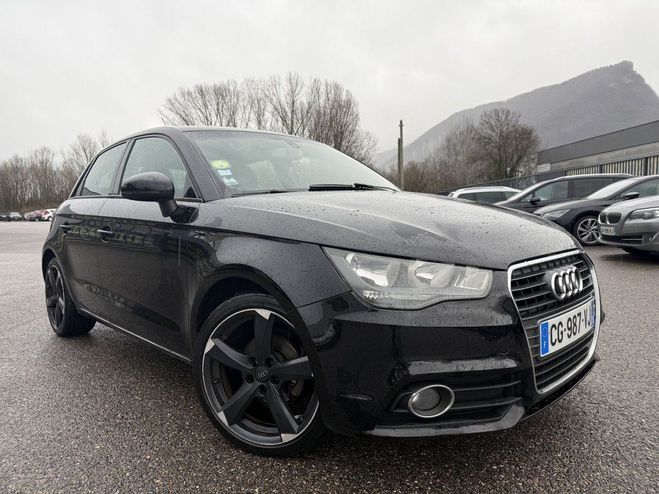 Audi A1 Sportback 1.6 TDI 90CH FAP S LINE 5 PLAC Noir de 2012