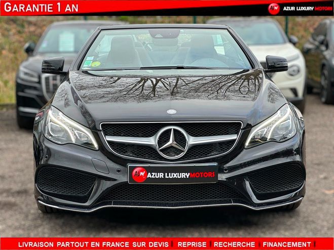 Mercedes Classe E 350 Cabriolet Fascination Noir de 2014