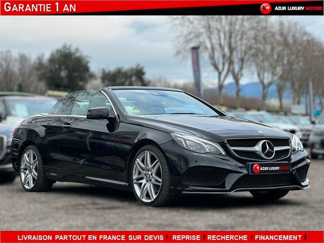 Mercedes Classe E 350 Cabriolet Fascination Noir de 2014