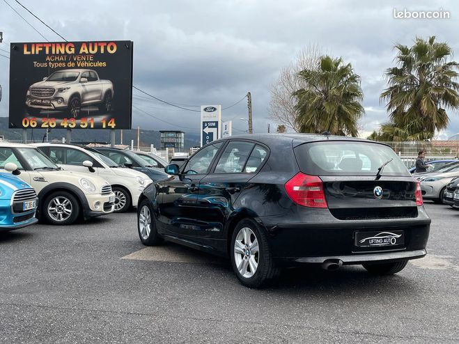 BMW Serie 1 118d 143ch Confort Noir de 2007