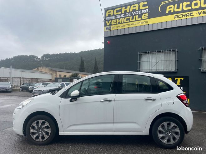 Citroen C3 1.0 vti 70 ch ct ok garantie 1 an Blanc de 2015