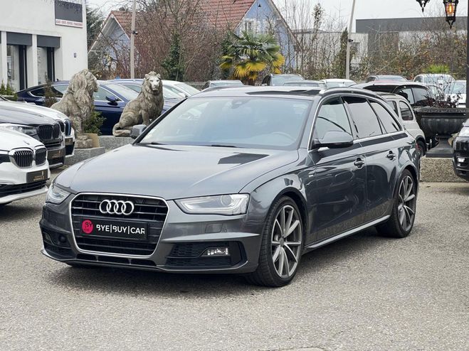 Audi A4 Avant 2.0 TDI 190 Multitronic S line - G Gris mtallis de 2015