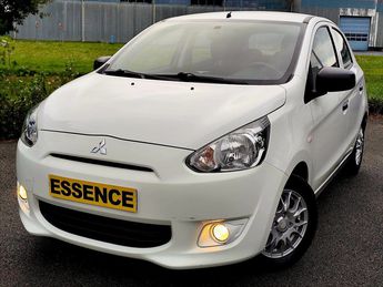  Voir détails -Mitsubishi Space Star 1.0 70ch (4 cv ) BVM5 Blanc 5 portes - M à Thiers (63)