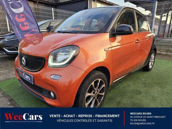  Voir détails -Smart Forfour 1.0 T 70 PASSION TWINAMIC BVA à Rouen (76)
