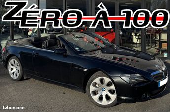  Voir détails -BMW Serie 6 650i 4.8 i V8 E64 Cabriolet 367cv Bote  à Saint-Jean-d'Illac (33)