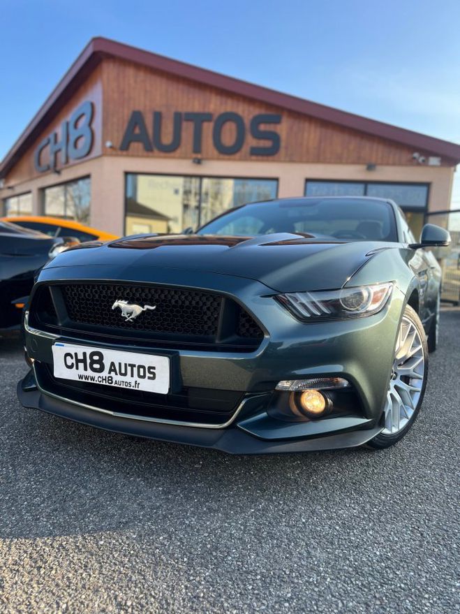 Ford Mustang V8 5.0 GT FASTBACK *DISPO ET VISIBLE SUR Vert de 2016