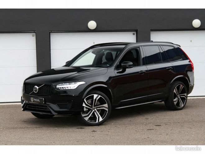 Volvo XC90 T8 AWD 455CH R DESIGN | LLD 1190e-Mois 7 Noir de 2022