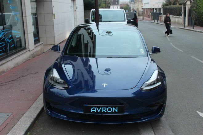 Tesla Model 3 306 AUTONOMIE STANDARD PLUS RWD 50KWH 4C Bleu Mtallis de 2019