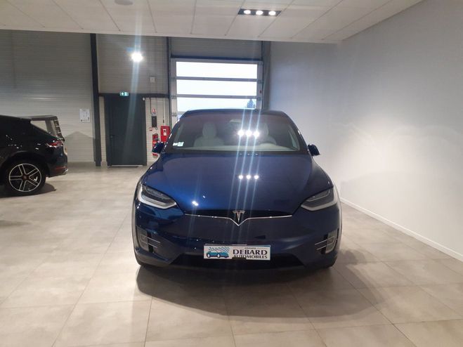 Tesla Model X 75D DUAL MOTOR Bleu F de 2017