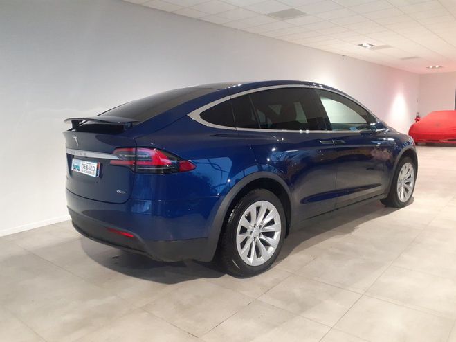 Tesla Model X 75D DUAL MOTOR Bleu F de 2017