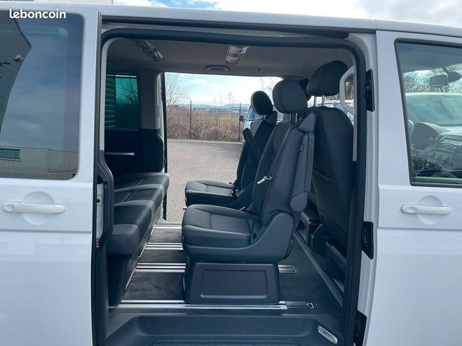 Volkswagen Multivan VW T5 Confort TEAM 2.0L TDi 145mkm Blanc de 2015