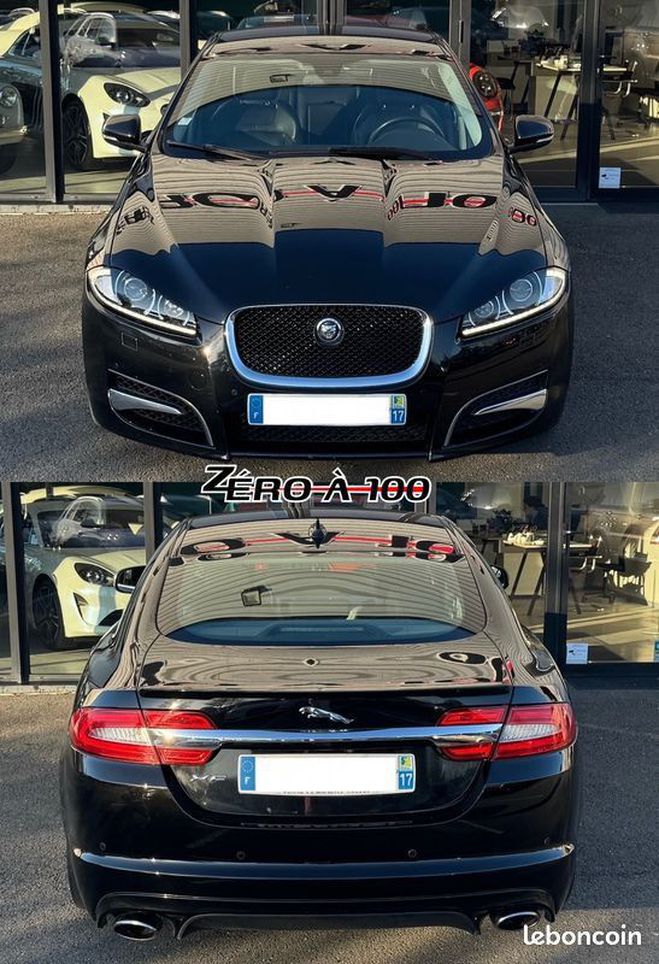 Jaguar XF Luxe Premium Berline Phase 2 3.0 D 24V 2 Noir de 2014