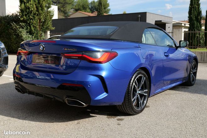 BMW Serie 4 cabriolet m440i xdrive 374 ch bva8 Bleu de 2021