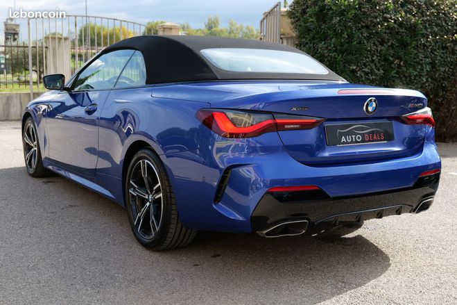 BMW Serie 4 cabriolet m440i xdrive 374 ch bva8 Bleu de 2021
