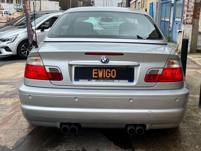 BMW M3 Cabriolet 3.2 343 CH SILVER E46 BVM Mote Gris de 2001