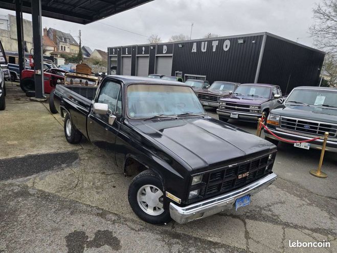 Chevrolet Classic GMC Sierra C1500 5.7 V8 350ci Noir de 1981