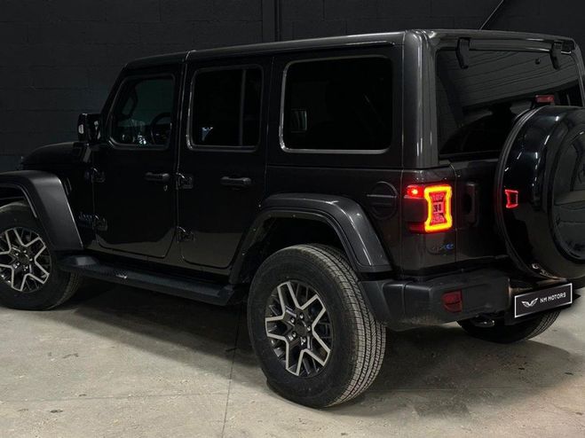 Jeep Wrangler UNLIMITED 4XE Hybride Rechargeable - Gar Gris Mtallis de 2021