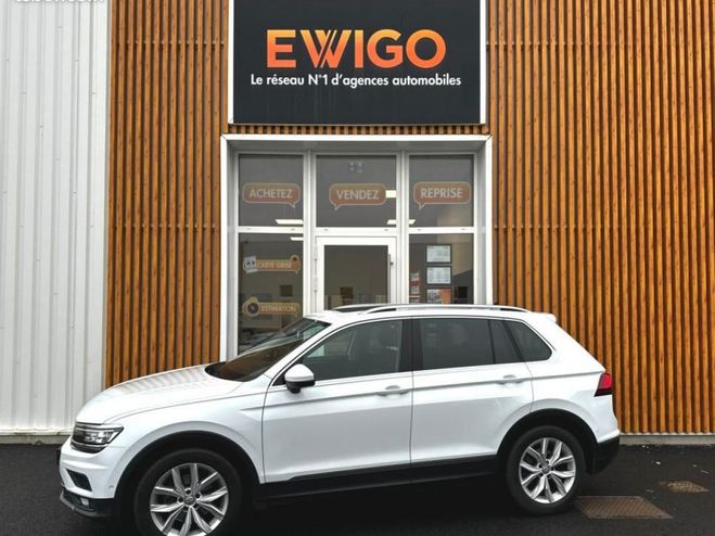 Volkswagen Tiguan 2.0 TDI 150Cv CARAT DSG BVA TOIT OUVRANT Blanc de 2017