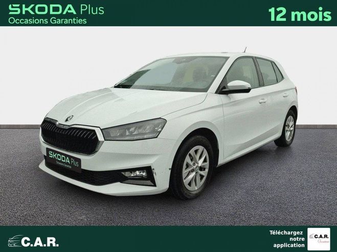 Skoda Fabia 1.0 MPI 80 ch BVM5 Ambition Blanc Lune de 2022