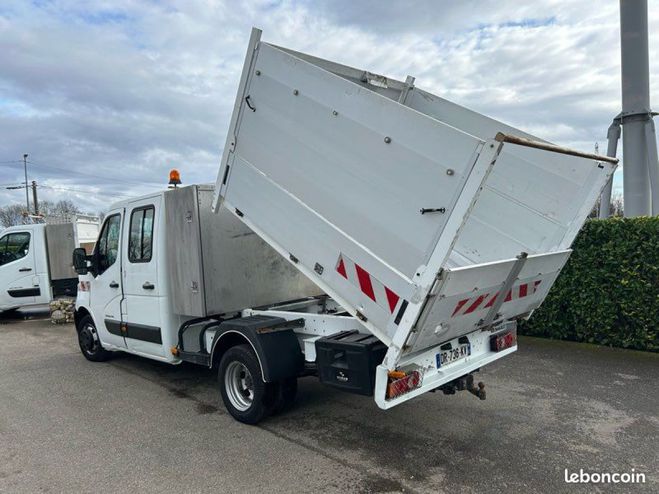 Renault Master 15990 ht double cabine 135cv benne coffr Blanc de 2015